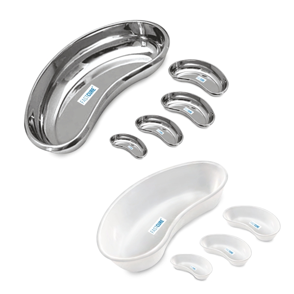 SS & Plastic Kidney Tray